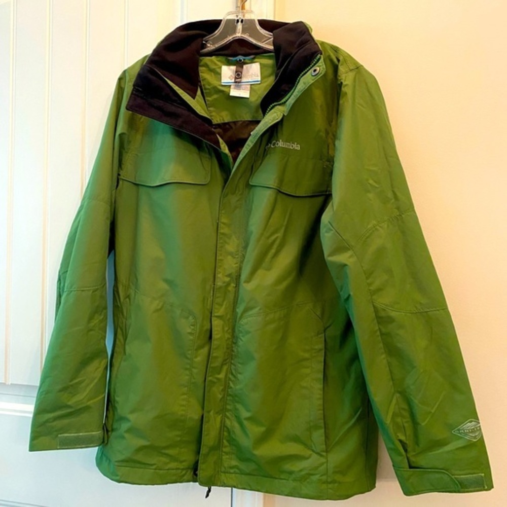 Columbia women’s omnitech waterproof ski snow‎ jacket coat with hood Small